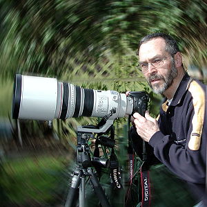 Karl mit dem neuen 400mm f=2,8
